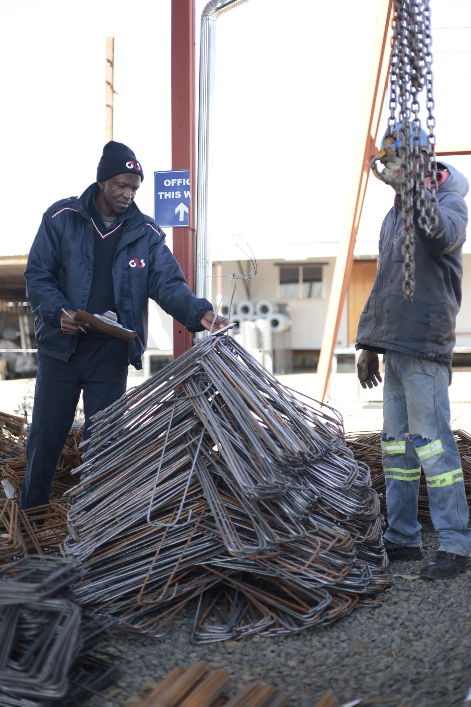Lesotho Reinforcing team